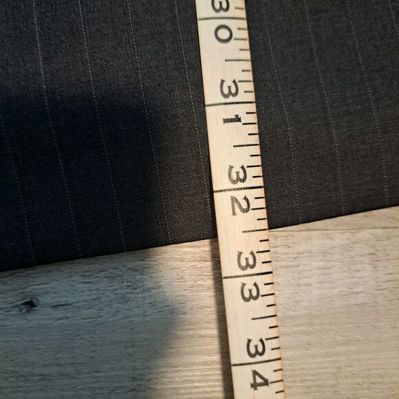 Lauren Ralph Lauren Men's 47R Pinstripe 100% Wool Blazer Sport Coat Jacket - Picture 11 of 16